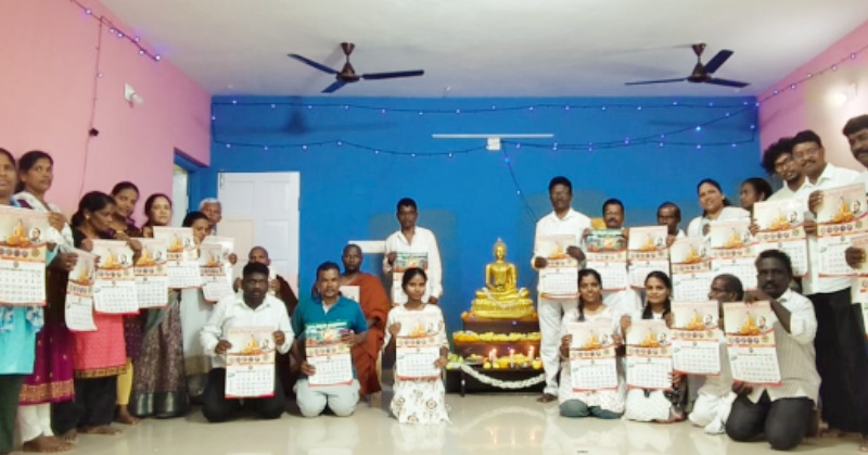 ಅಂಬೇಡ್ಕರ್ ಭವನ ಪೇಜಾವರದಲ್ಲಿ ಧಮ್ಮದೀಪ ಕಾರ್ಯಕ್ರಮ ಹೊಸ ವರ್ಷದ ಕ್ಯಾಲೆಂಡರ್ ವಿತರಣೆ