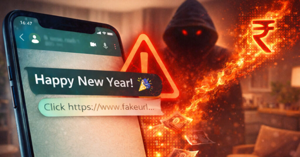 ‘ಹ್ಯಾಪಿ ನ್ಯೂ ಇಯರ್’ ವಿಶ್ ಮೆಸೇಜ್ ಕ್ಲಿಕ್ ಮಾಡಿದರೆ ಖಾತೆ ಖಾಲಿ? ಸೈಬರ್ ತಜ್ಞರ ಎಚ್ಚರಿಕೆ