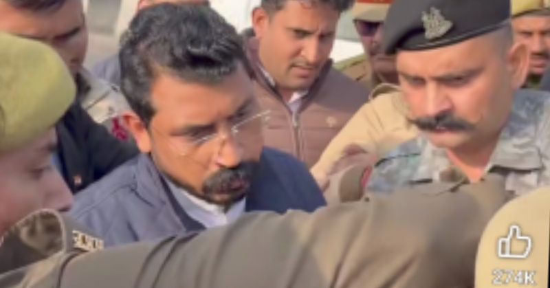 ತಡೆದರೂ ಹಿಂಜರಿಯದ ಚಂದ್ರಶೇಖರ್ ಆಜಾದ್: ಡೆಹಲಿ–ಮೇರುಟ್ ಎಕ್ಸ್ಪ್ರೆಸ್‌ವೇಯಲ್ಲಿ ಪ್ರತಿಭಟನೆ,ಮೇರುಟ್‌ನಲ್ಲಿ ಬಂಧನ