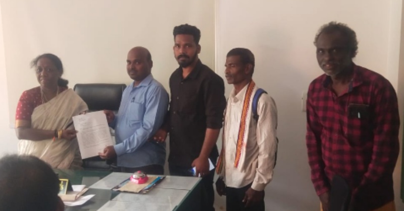 ಭೂಮಿ ಮಂಜೂರಾತಿಗಾಗಿ ಸುಳ್ಯ ಶಾಸಕರಿಗೆ ಮನವಿ